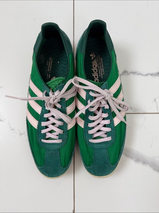 adidas Shoes - adidas SL72 Green with Light Pink